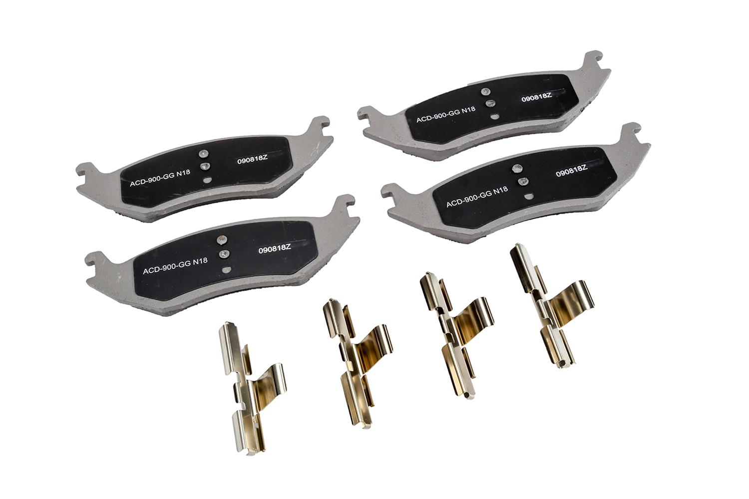 ACDelco 19386937 ACDelco Silver Brake Pads | Summit Racing