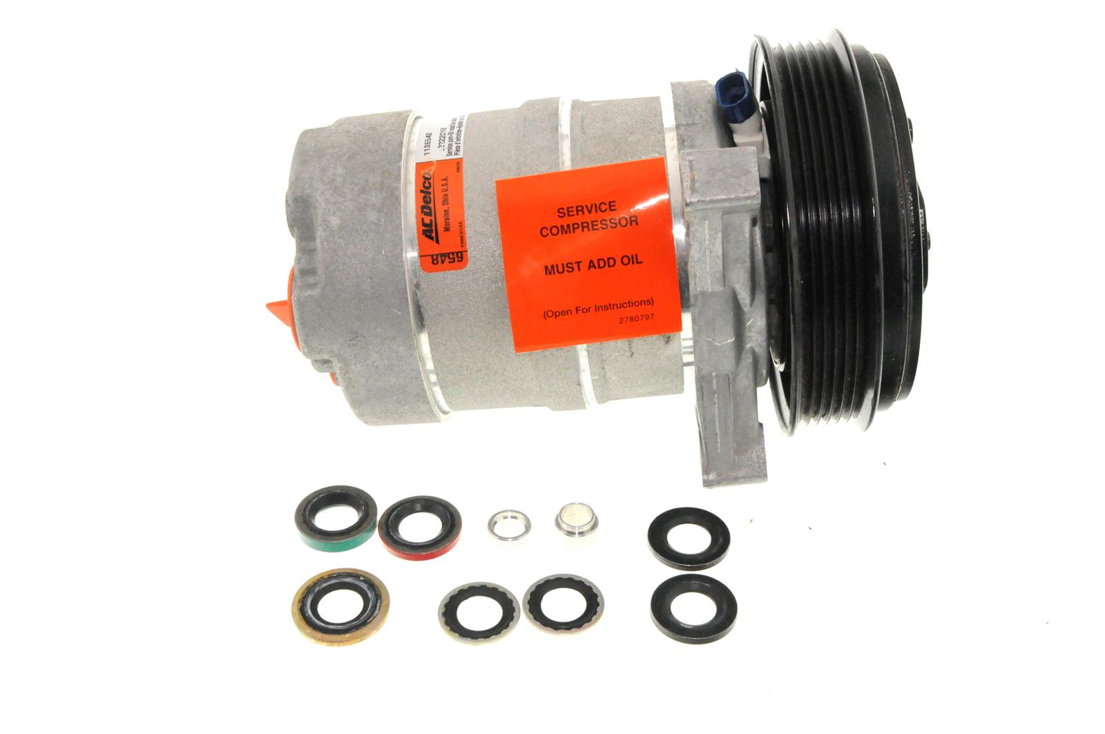 ACDelco 1136548 ACDelco Air Conditioning Compressors | Summit Racing