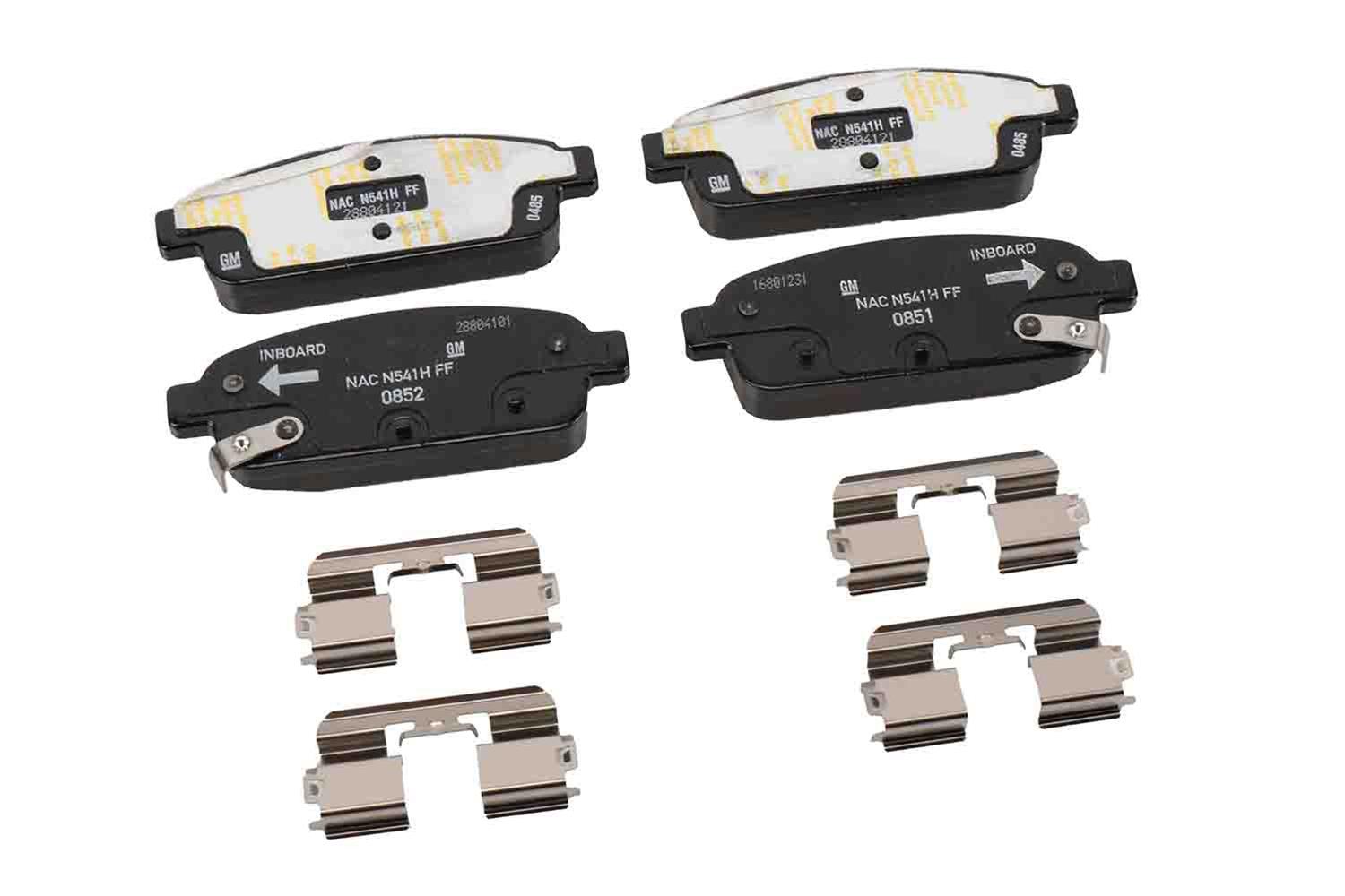 ACDelco Original Bremsbeläge Vorne Für GM Fahrzeuge – OE-Qualität, Geräuscharm & Langlebig
