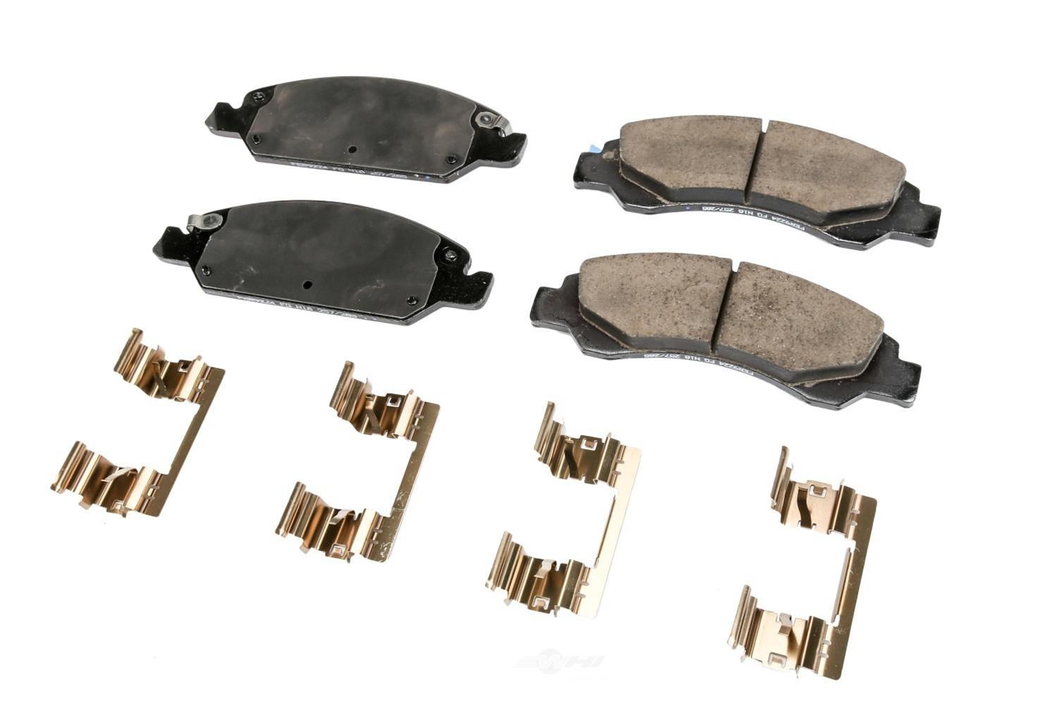 ACDelco 171-1191 Genuine Partsrear Disc Brake Pad Set With Clips - View #10