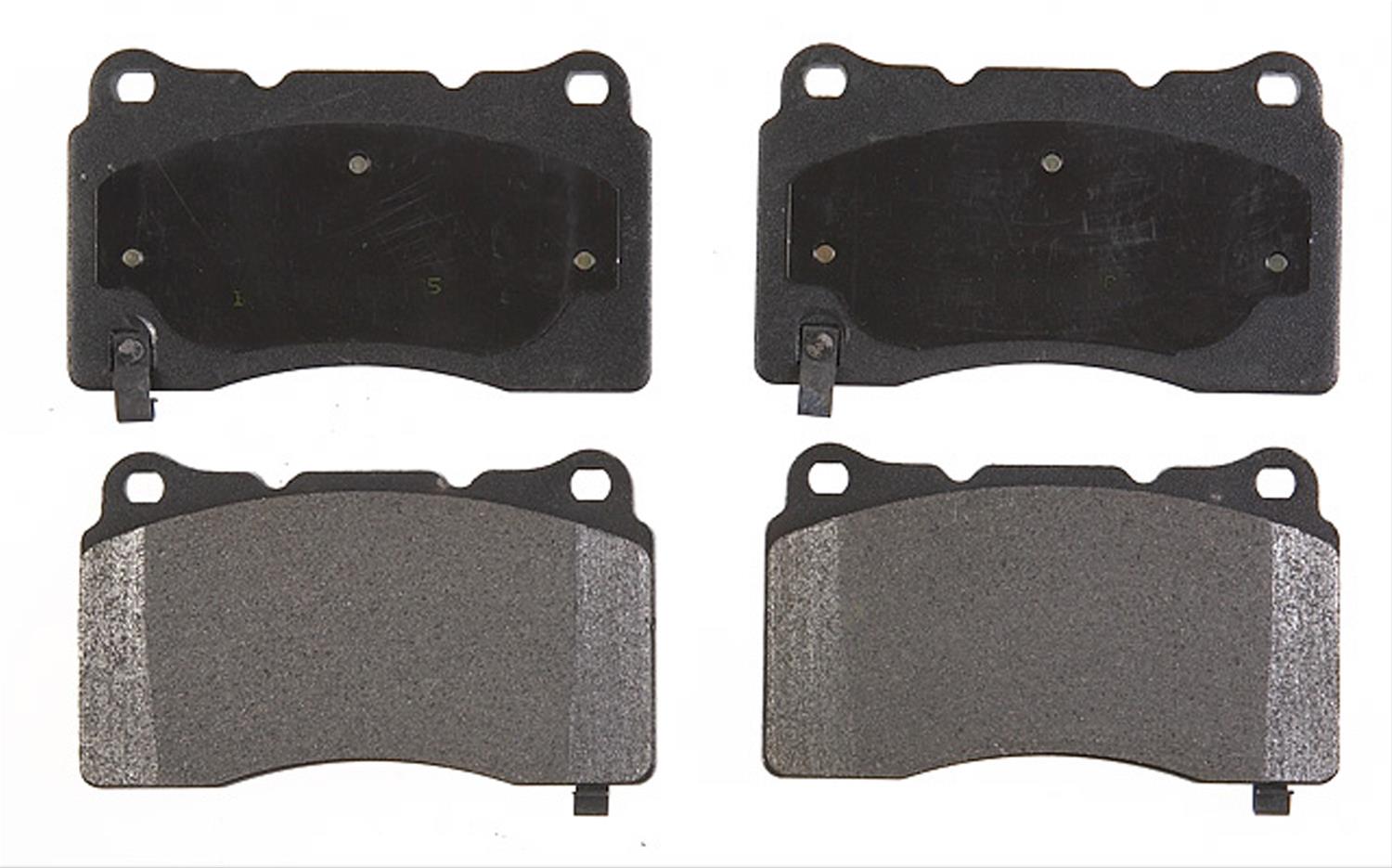 ACDelco 19137367 ACDelco Gold SemiMetallic Brake Pads Summit Racing