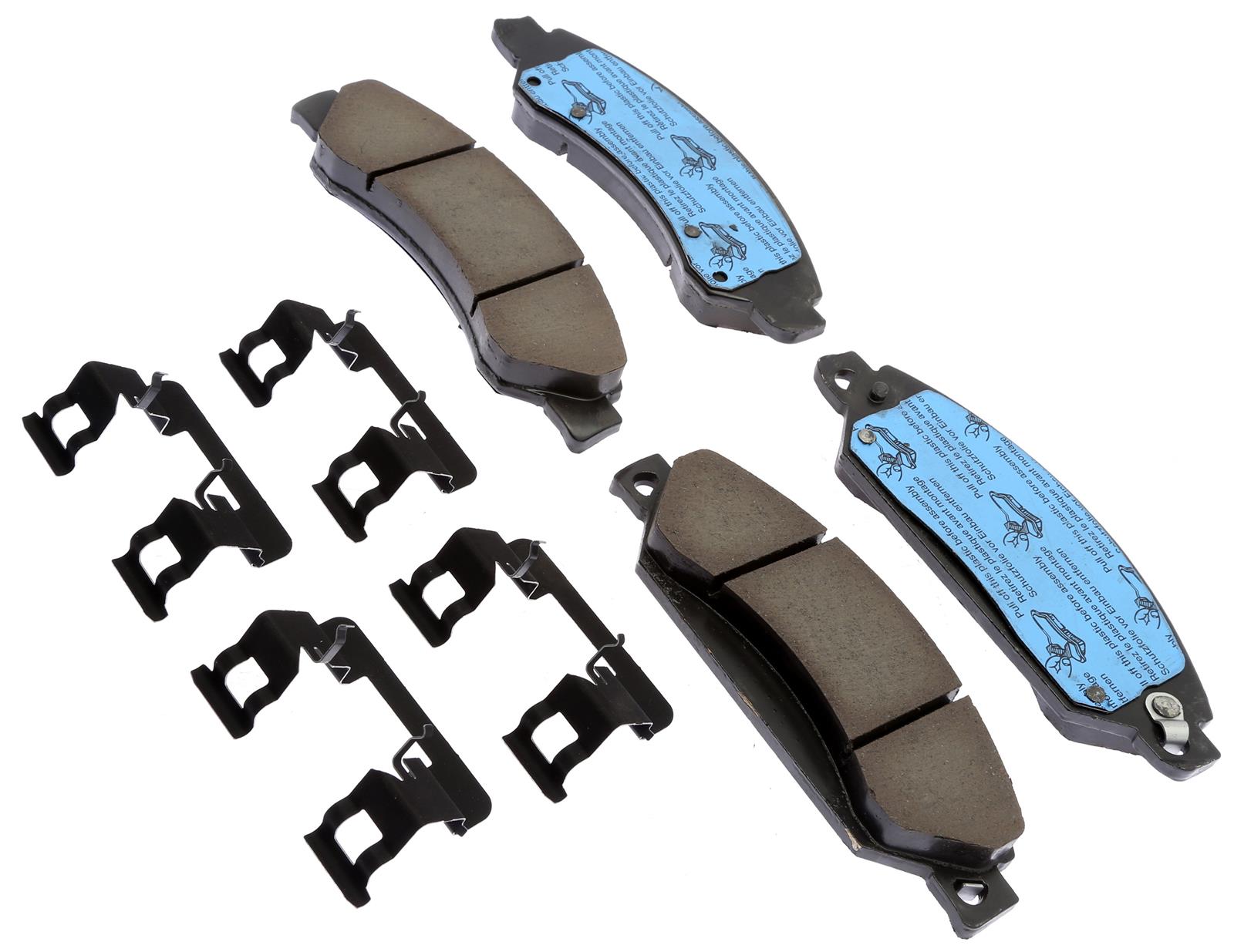 ACDelco 19427987 ACDelco Gold Ceramic Brake Pads | Summit Racing