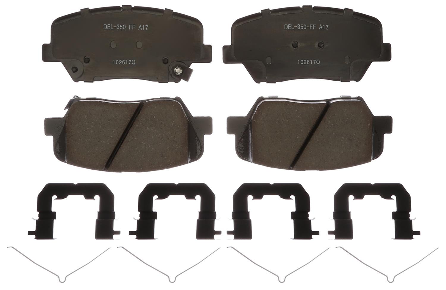 Front Disc Brake Pad Kit - ACDelco (17D1815CHF1