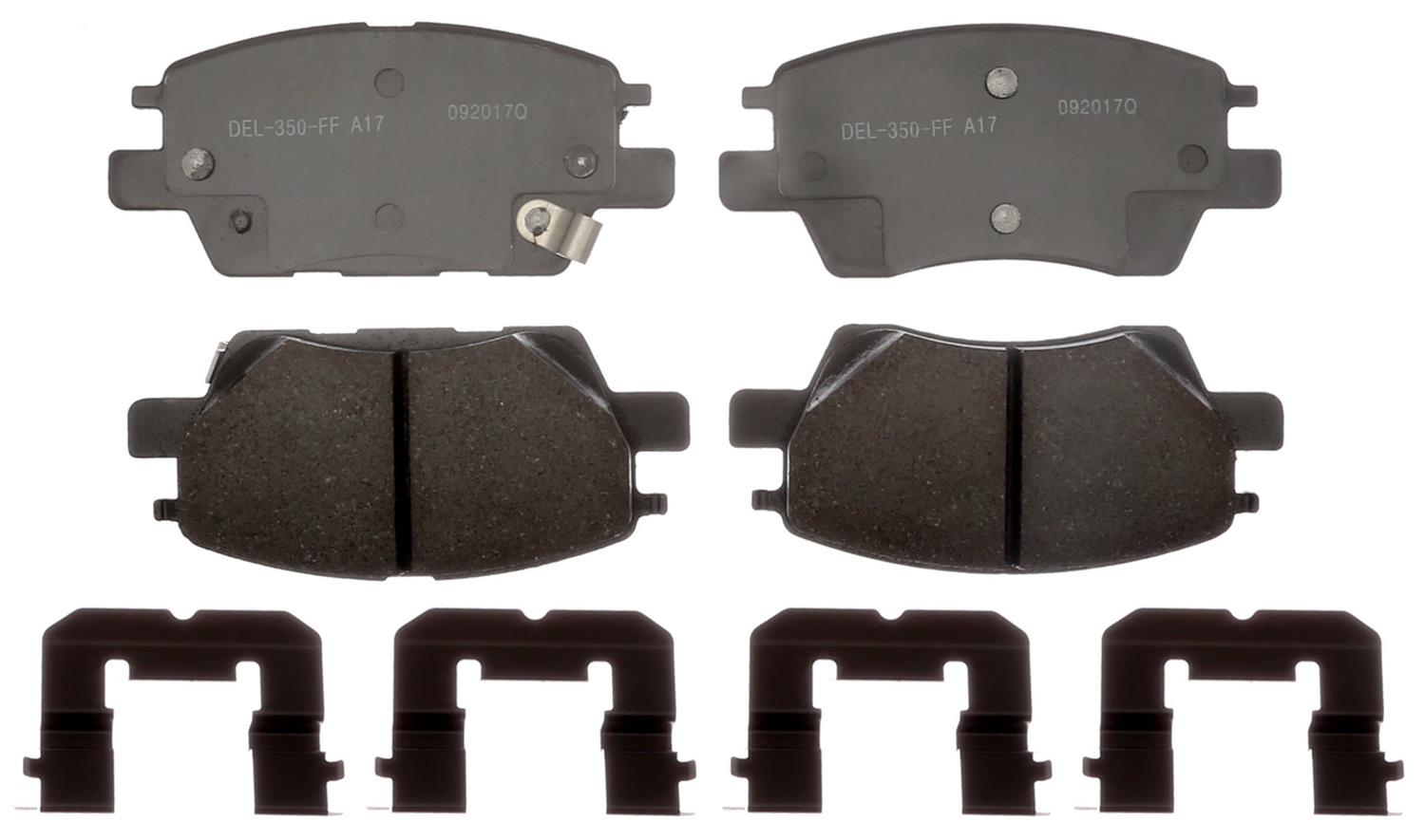 Duralast Gold Ceramic Brake Pads DG1844 At - View #10