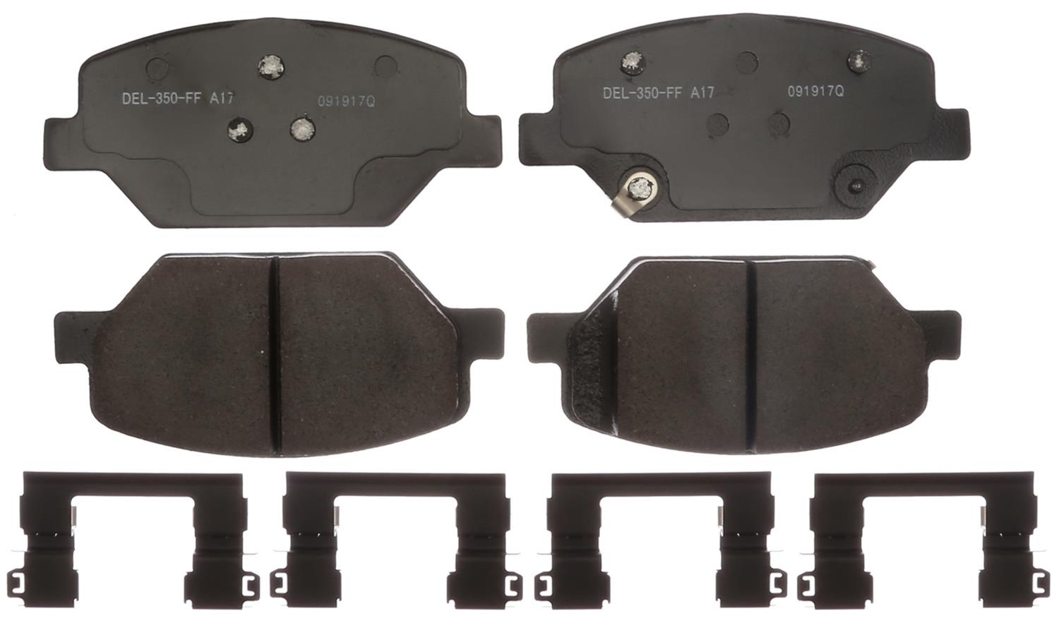 ACDelco 19381680 ACDelco Gold Ceramic Brake Pads | Summit Racing