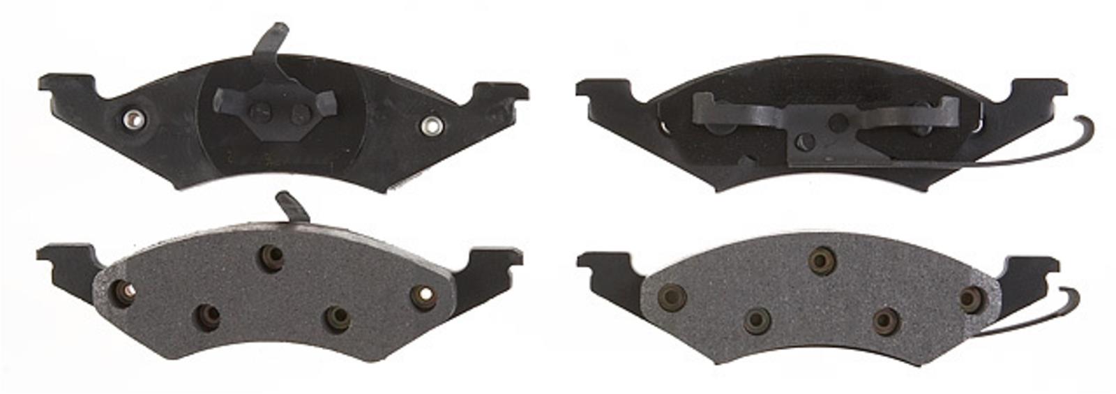 ACDelco 17D1111DM Set Pastiglie Freno Anteriori Professional Semi-Metalliche: Sicurezza E Durata Per La Tua Auto