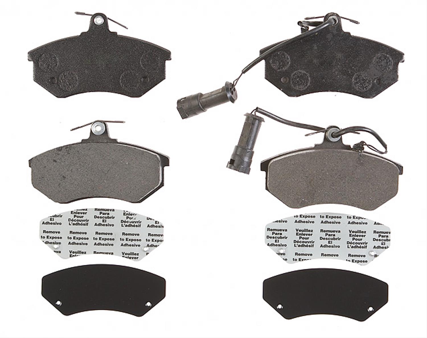 ACDelco 17D822M – Set Pastiglie Freno Anteriori Semi-Metalliche – Professional – Per Auto