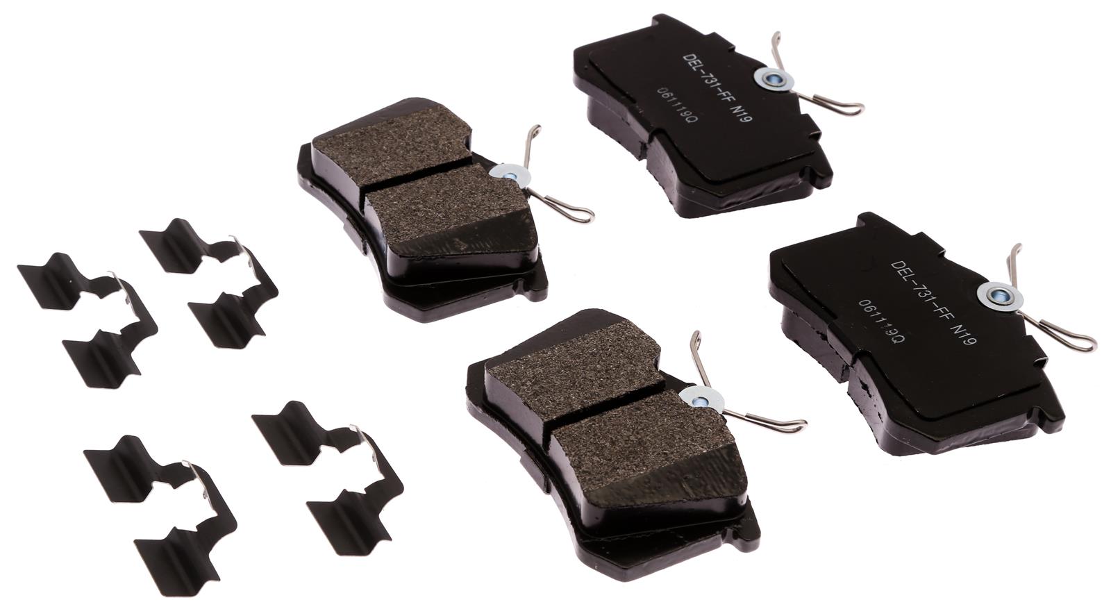 ACDelco 19387613 ACDelco Gold SemiMetallic Brake Pads Summit Racing