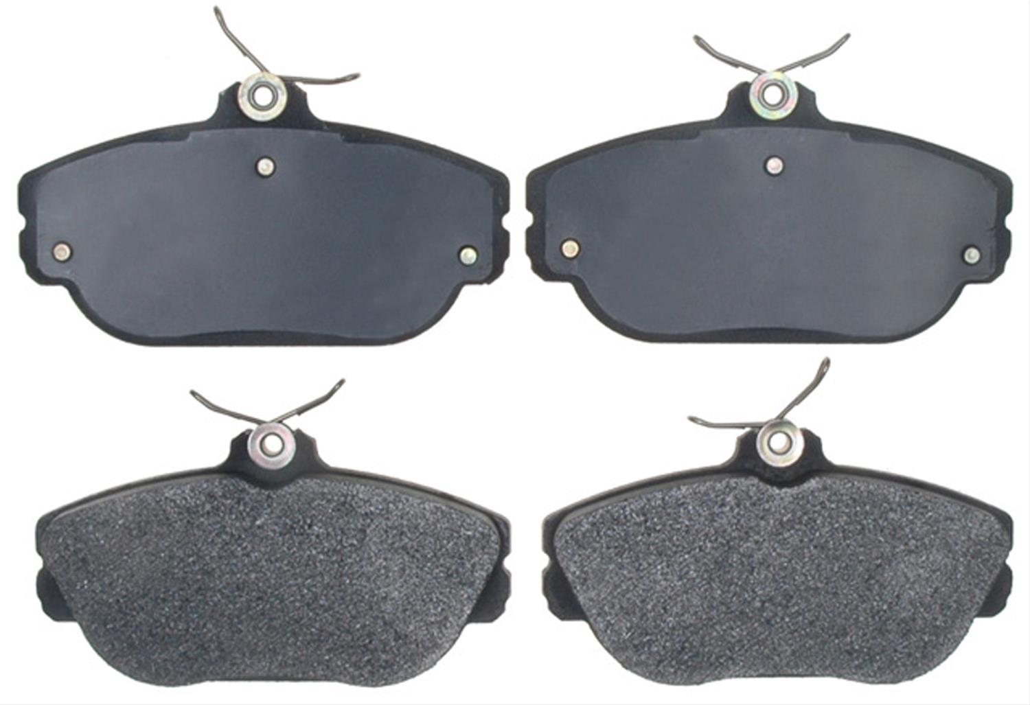 ACDelco Semi-Metallic Front Brake Pads - 17D966MH - O'Reilly Auto Parts