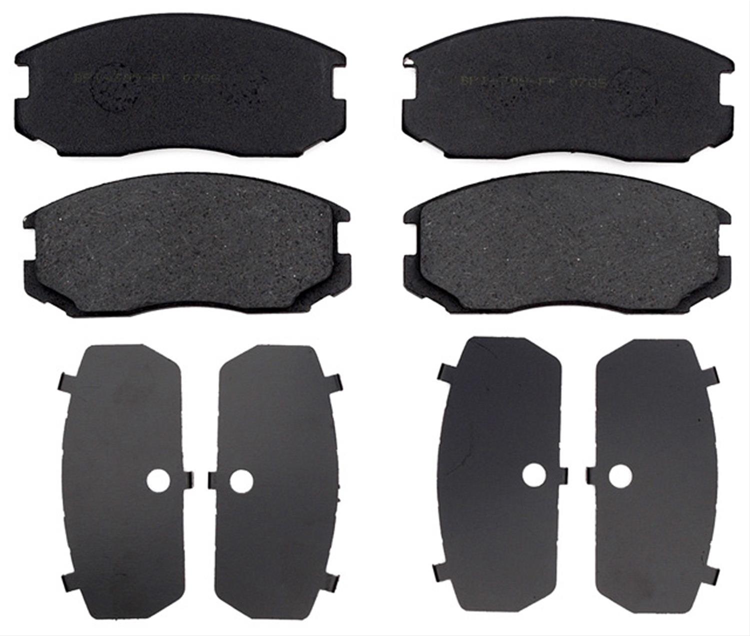 ACDelco 18029144 ACDelco Gold Organic Brake Pads Summit Racing