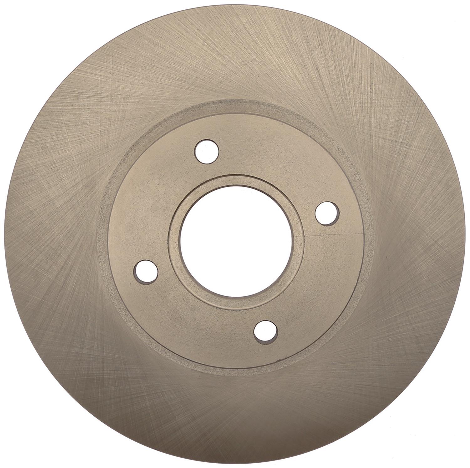 ACDelco 19387135 ACDelco Silver Non-Coated Brake Rotors | Summit Racing