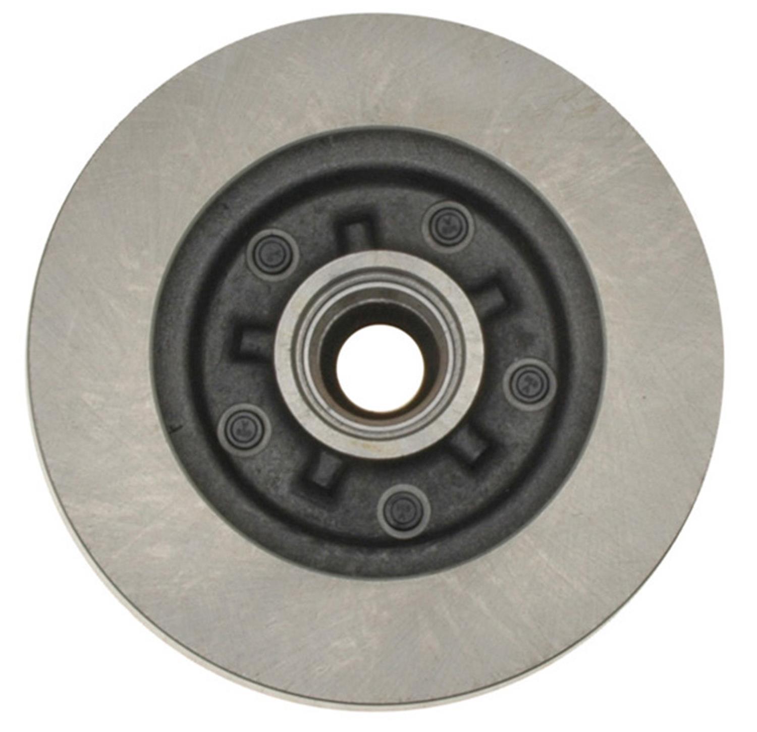ACDelco 18A87A Advantage Non-Coated Front Disc Brake Rotor and Hub Assembly 