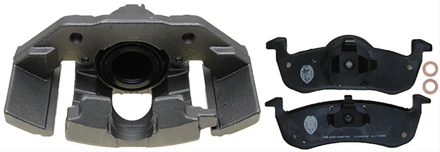 AC Delco® 18FR2606C Rear, Driver Side Brake Caliper, Sold Individually - View #3
