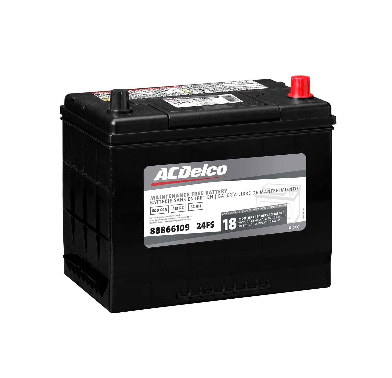ACDelco 88866109 ACDelco Silver Advantage Batteries | Summit Racing