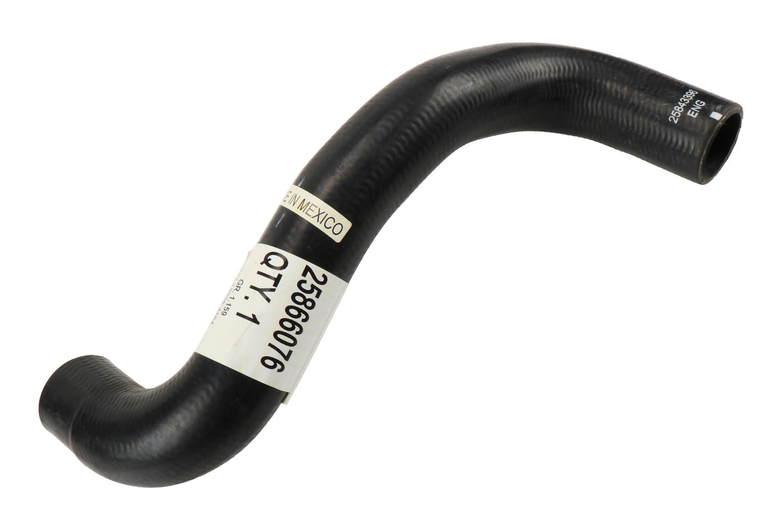 Acdelco 25866076 Acdelco Gold Molded Radiator Coolant Hoses Summit Racing 2250