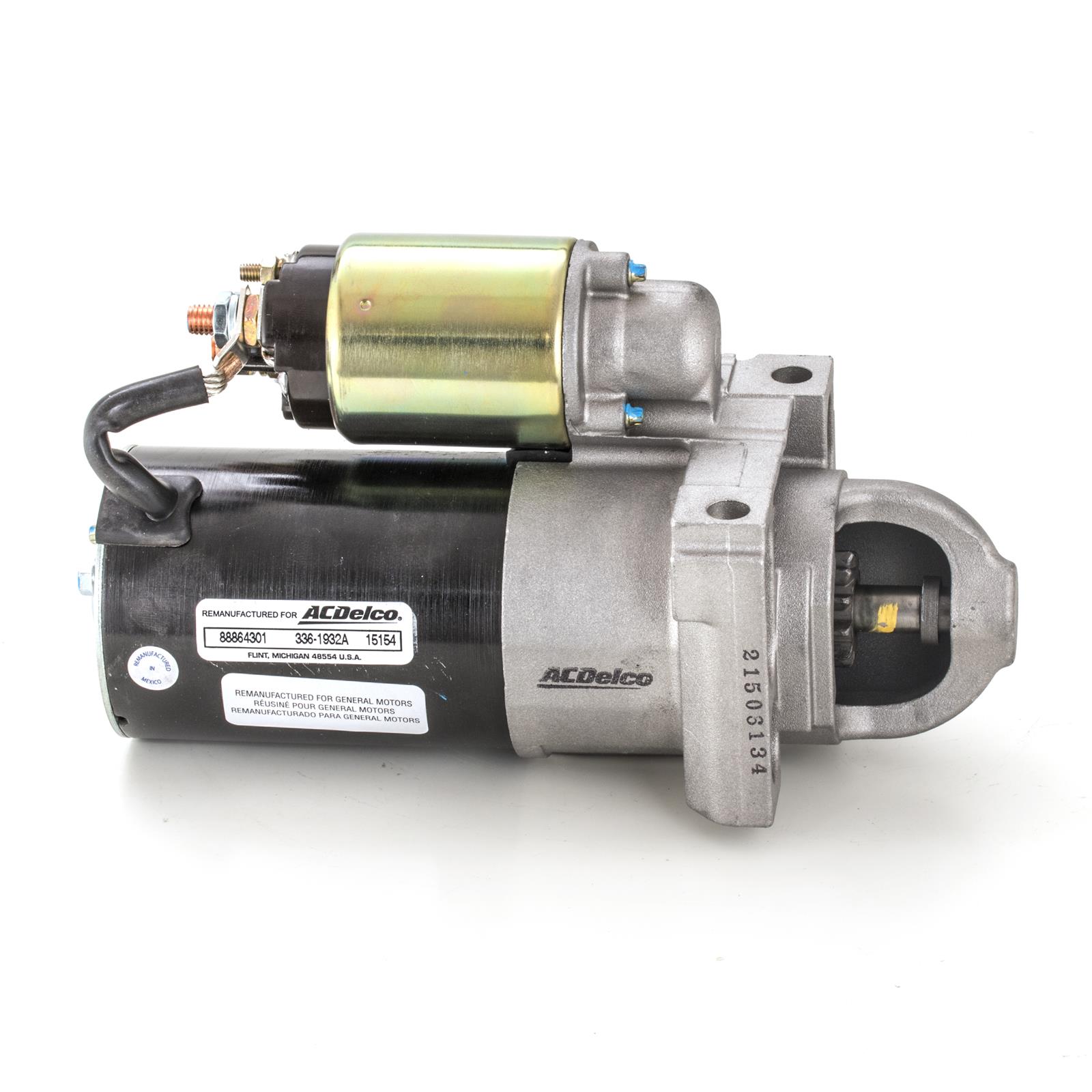 ACDelco 88864301 ACDelco Remanufactured Starters Summit Racing