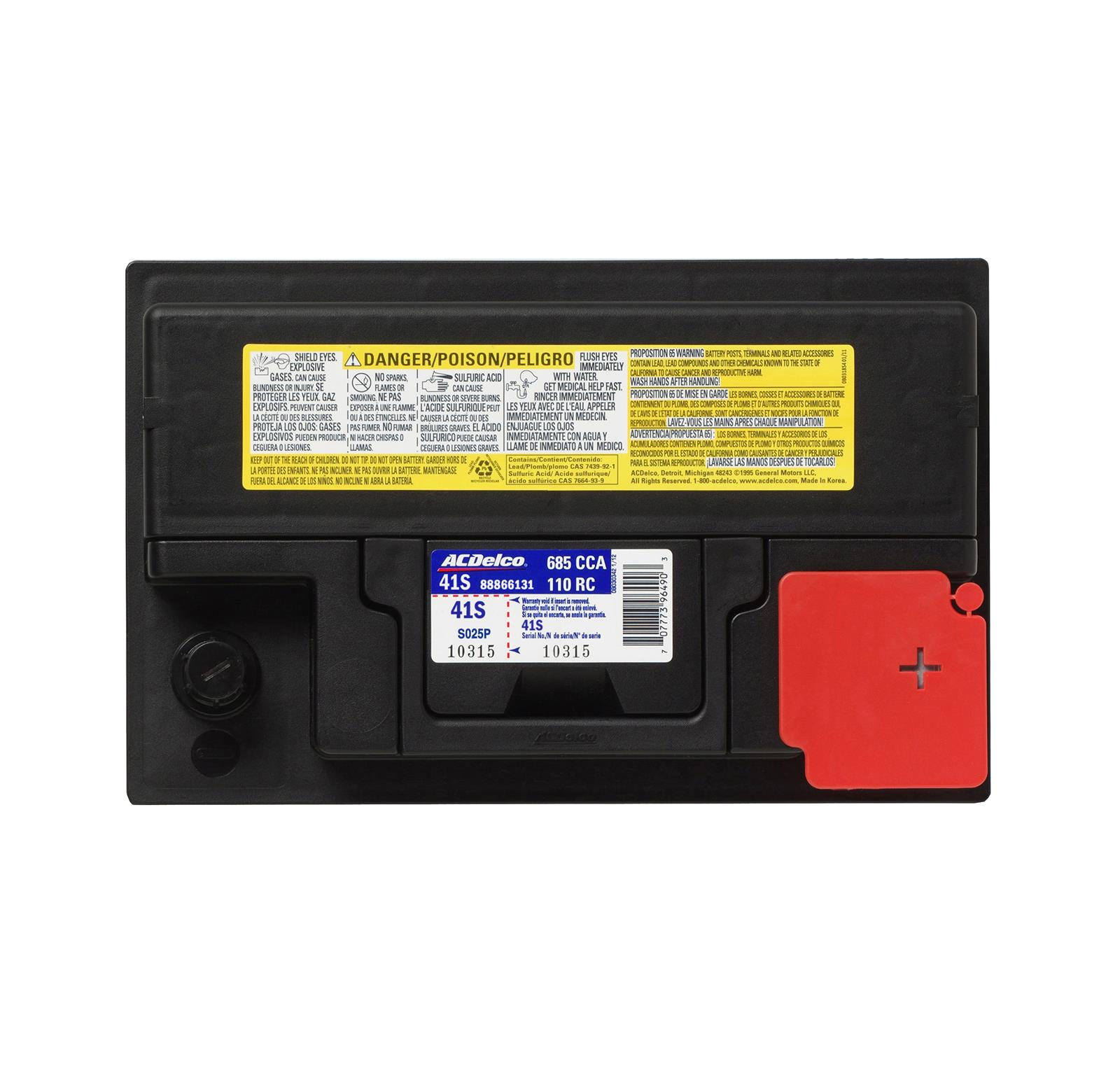 ACDelco 88866131 ACDelco Silver Advantage Batteries | Summit Racing