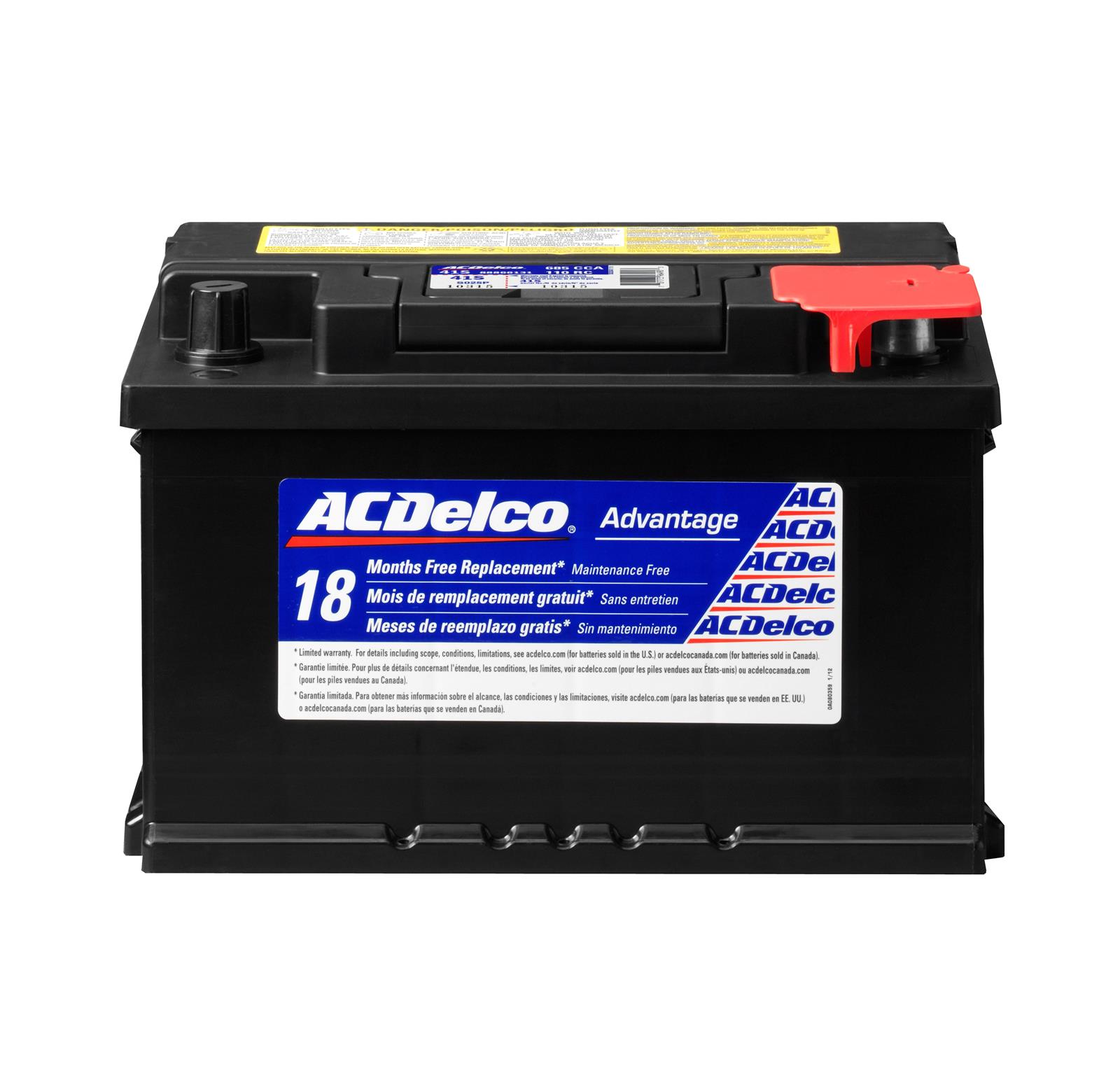 ACDelco 88866131 ACDelco Silver Advantage Batteries | Summit Racing