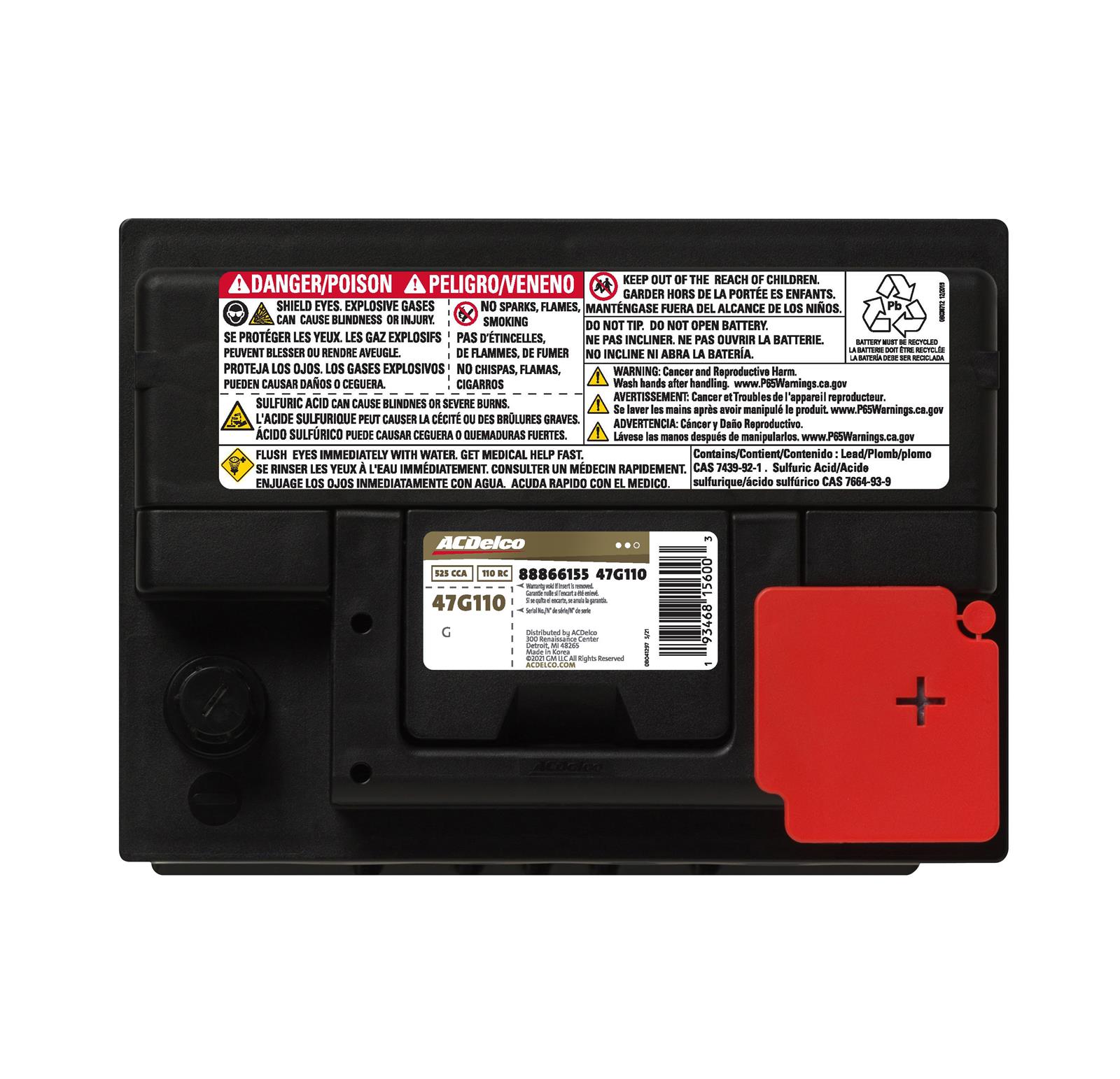 ACDelco 88866155 ACDelco Silver Advantage Batteries | Summit Racing