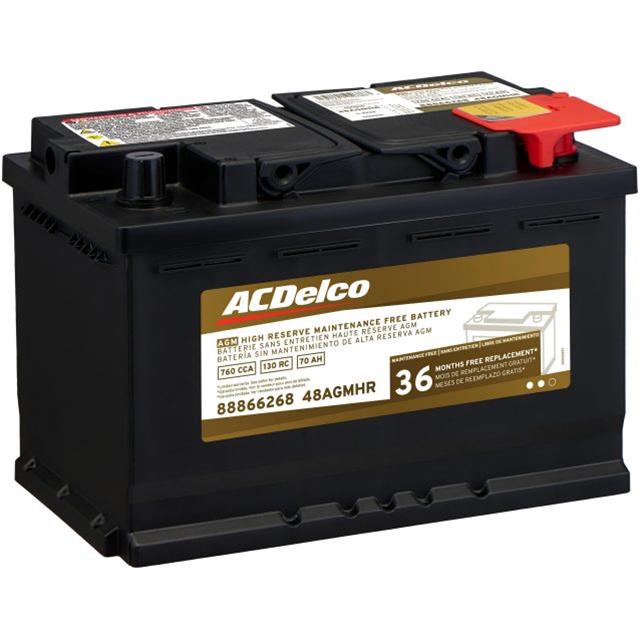 Acdelco 88866268 Acdelco Gold Automotive Agm Batteries Summit Racing 6536