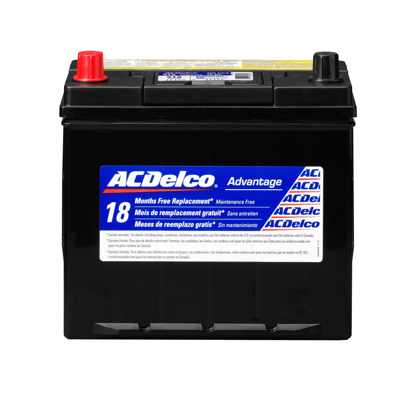 ACDelco 88866133 ACDelco Silver Advantage Batteries | Summit Racing