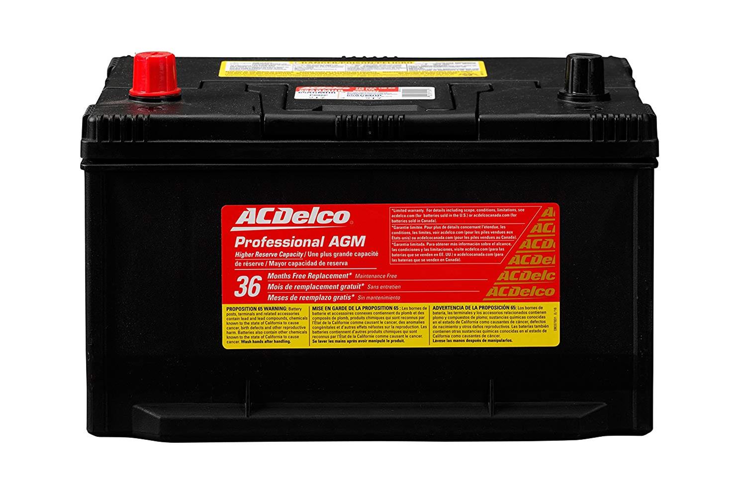 ACDelco 88865697 - ACDelco Gold Automotive AGM Batteries.