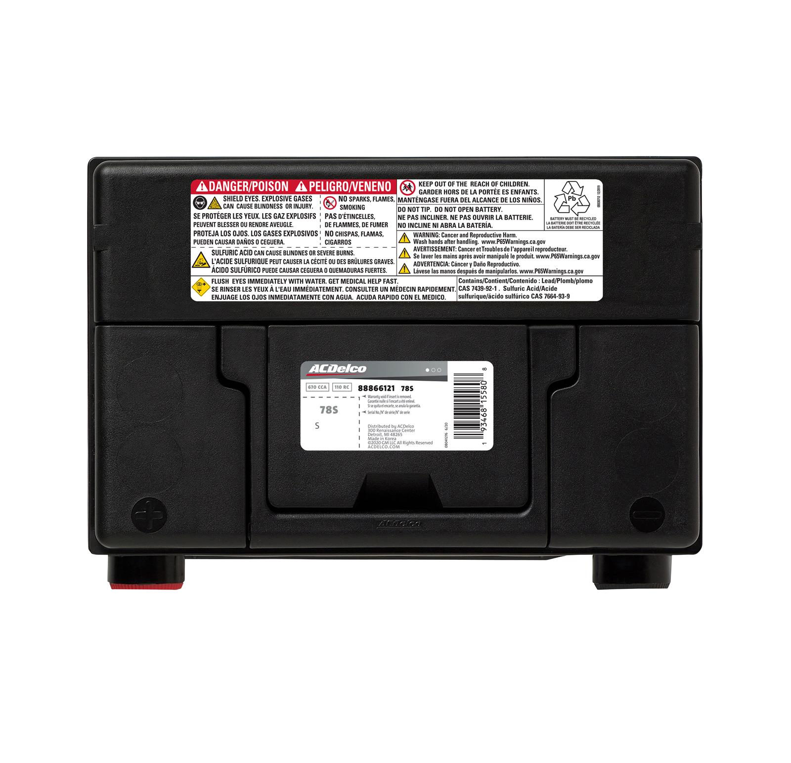 ACDelco 88866121 ACDelco Silver Advantage Batteries | Summit Racing