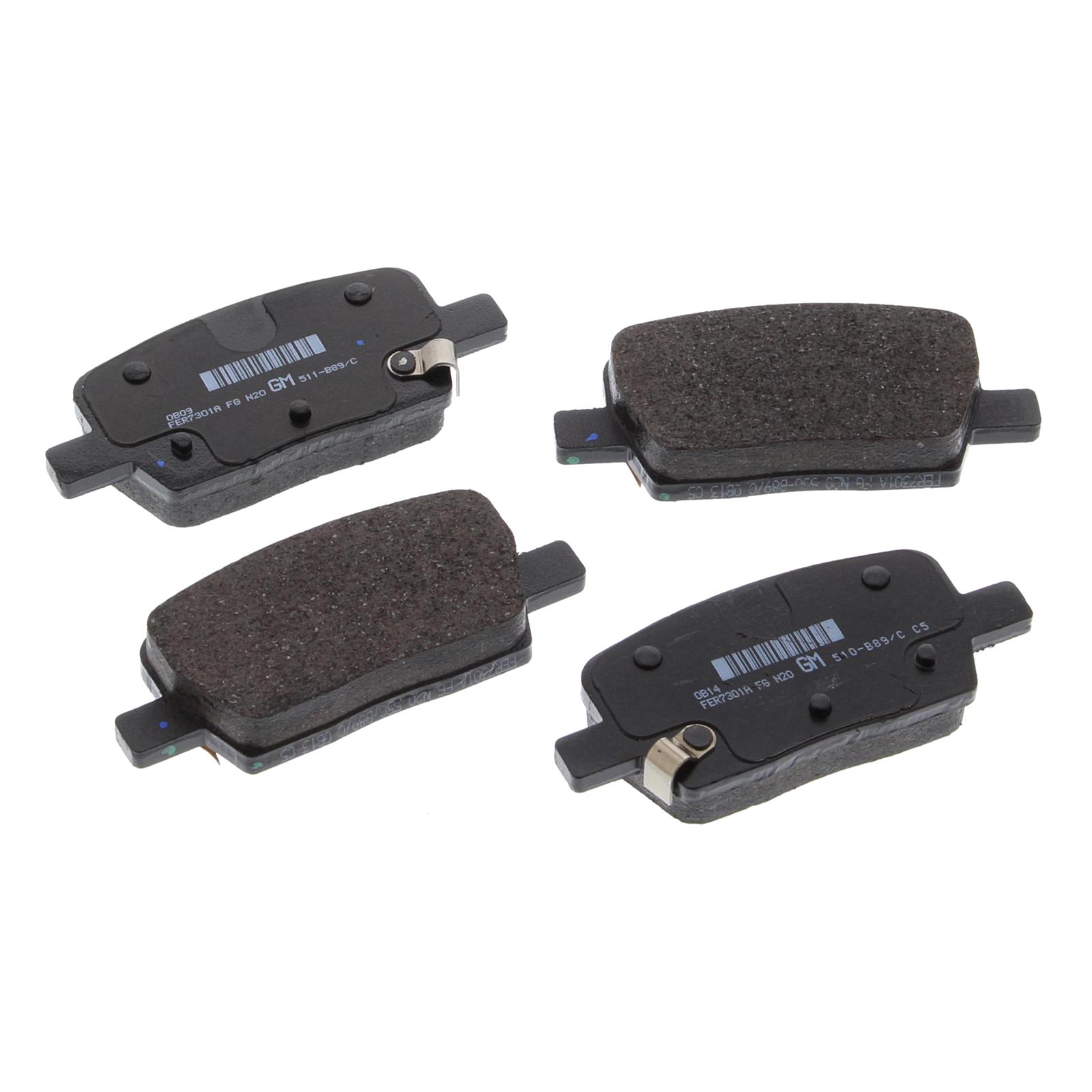 ACDelco 84769879 ACDelco Silver Brake Pads Summit Racing