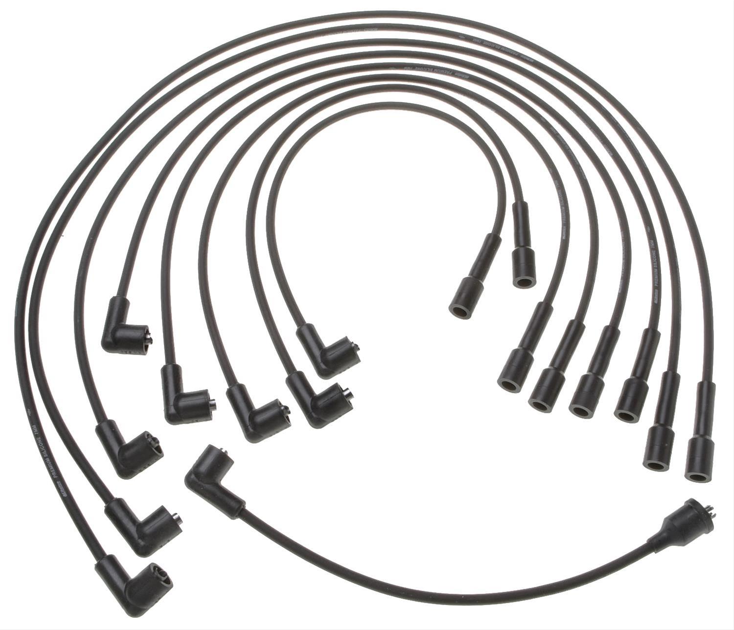 Acdelco 88862021 Acdelco Spark Plug Wire Sets Summit Racing