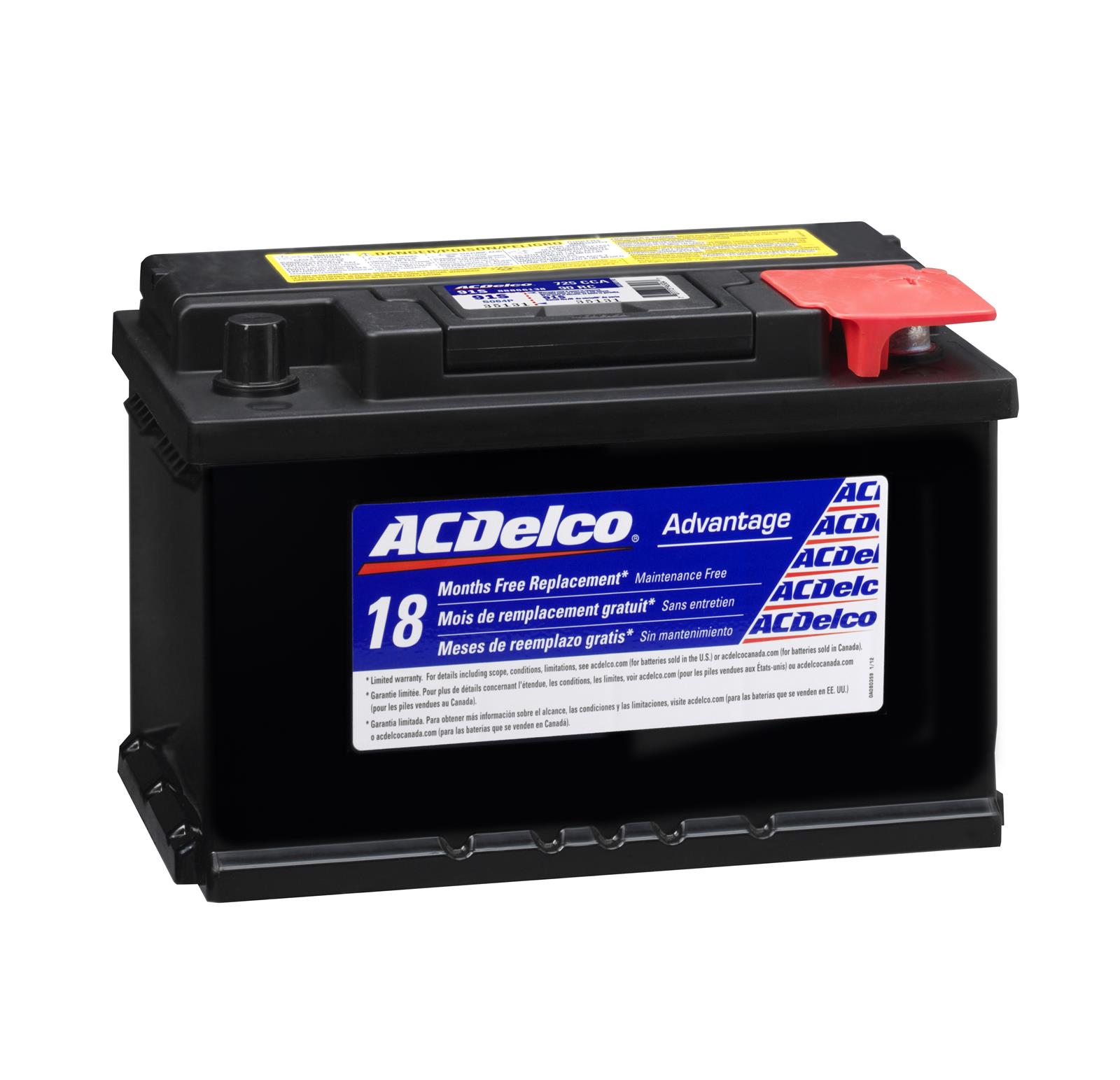 ACDelco 88866138 ACDelco Silver Advantage Batteries | Summit Racing