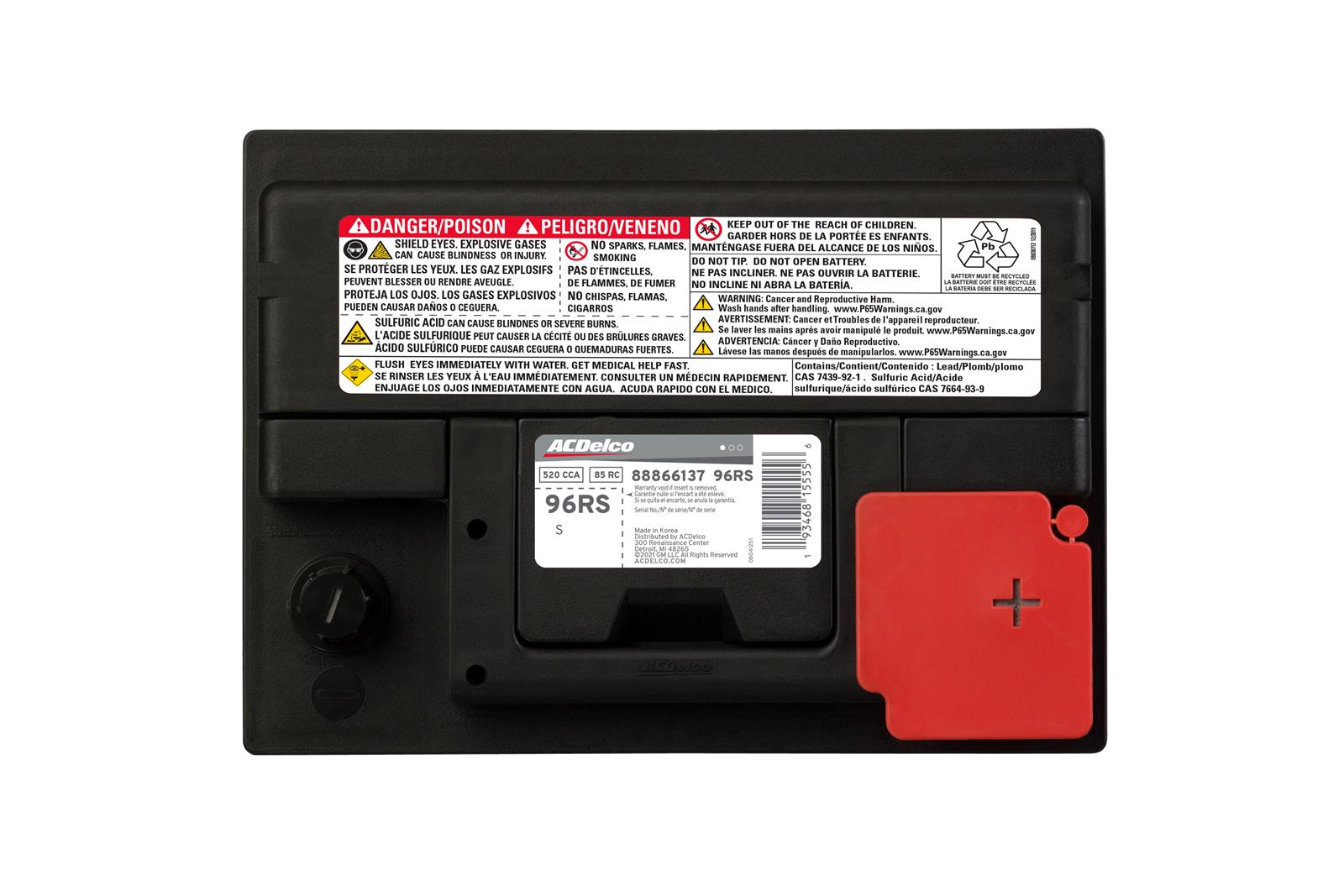 ACDelco 88866137 ACDelco Silver Advantage Batteries | Summit Racing