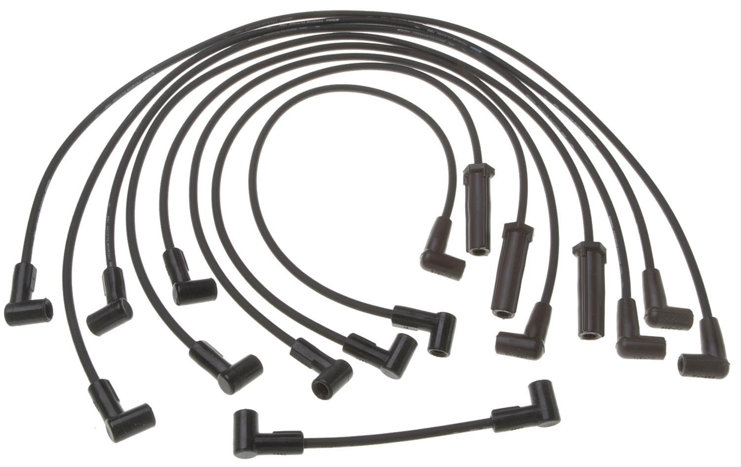 1989 PONTIAC FIREBIRD ACDelco 88862395 ACDelco Spark Plug Wire Sets