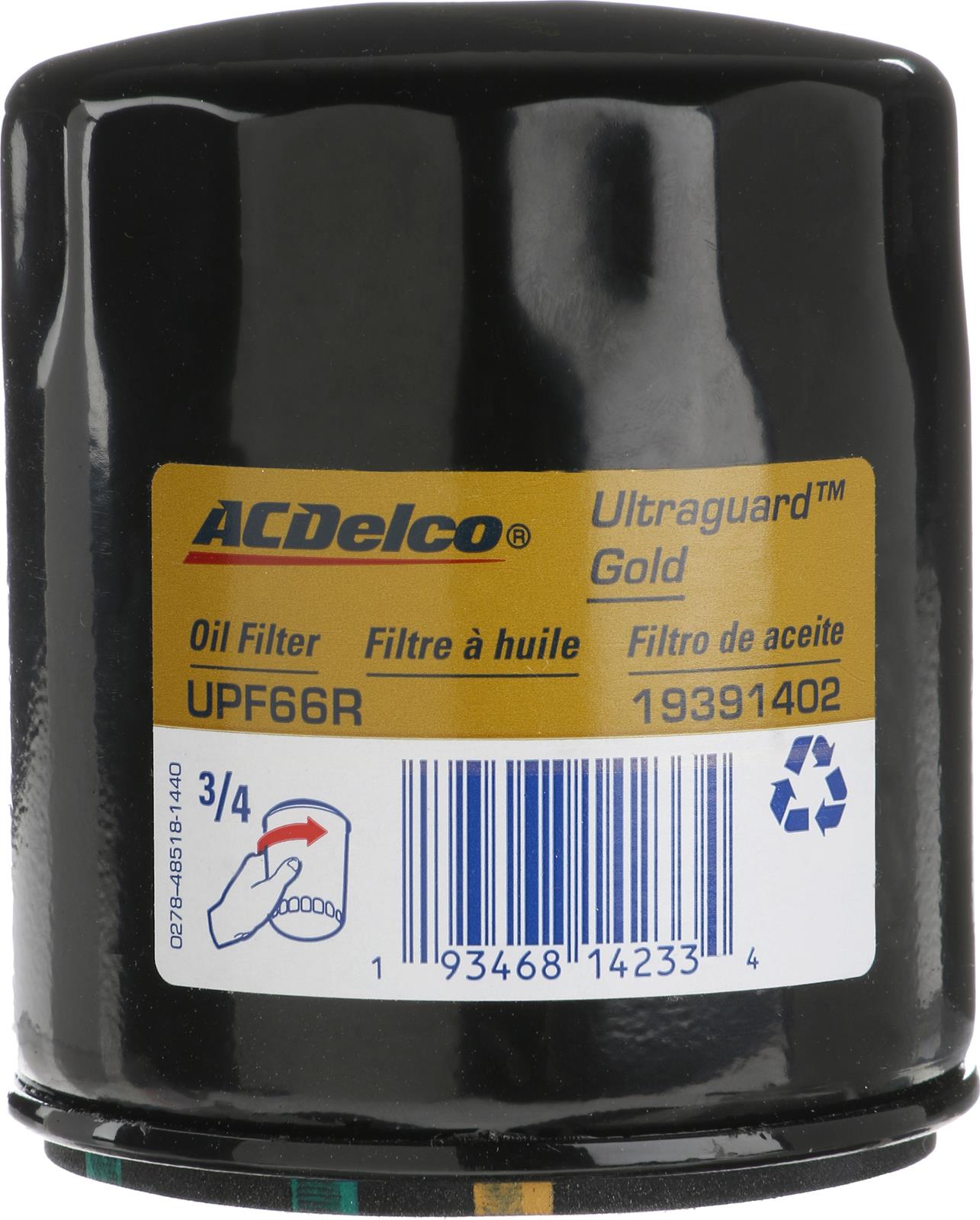 ACDelco 55484962 Professional Engine Oil Filter｜キャブレター、吸気系