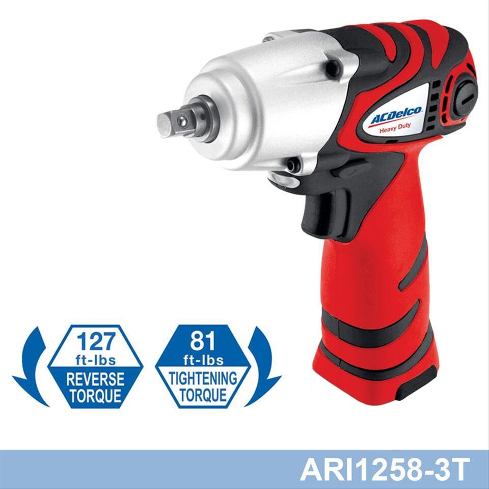 Acdelco Tools Ari1258-3T Li-Ion 12V 3/8-Inch Impact Wrench (4716872172689)