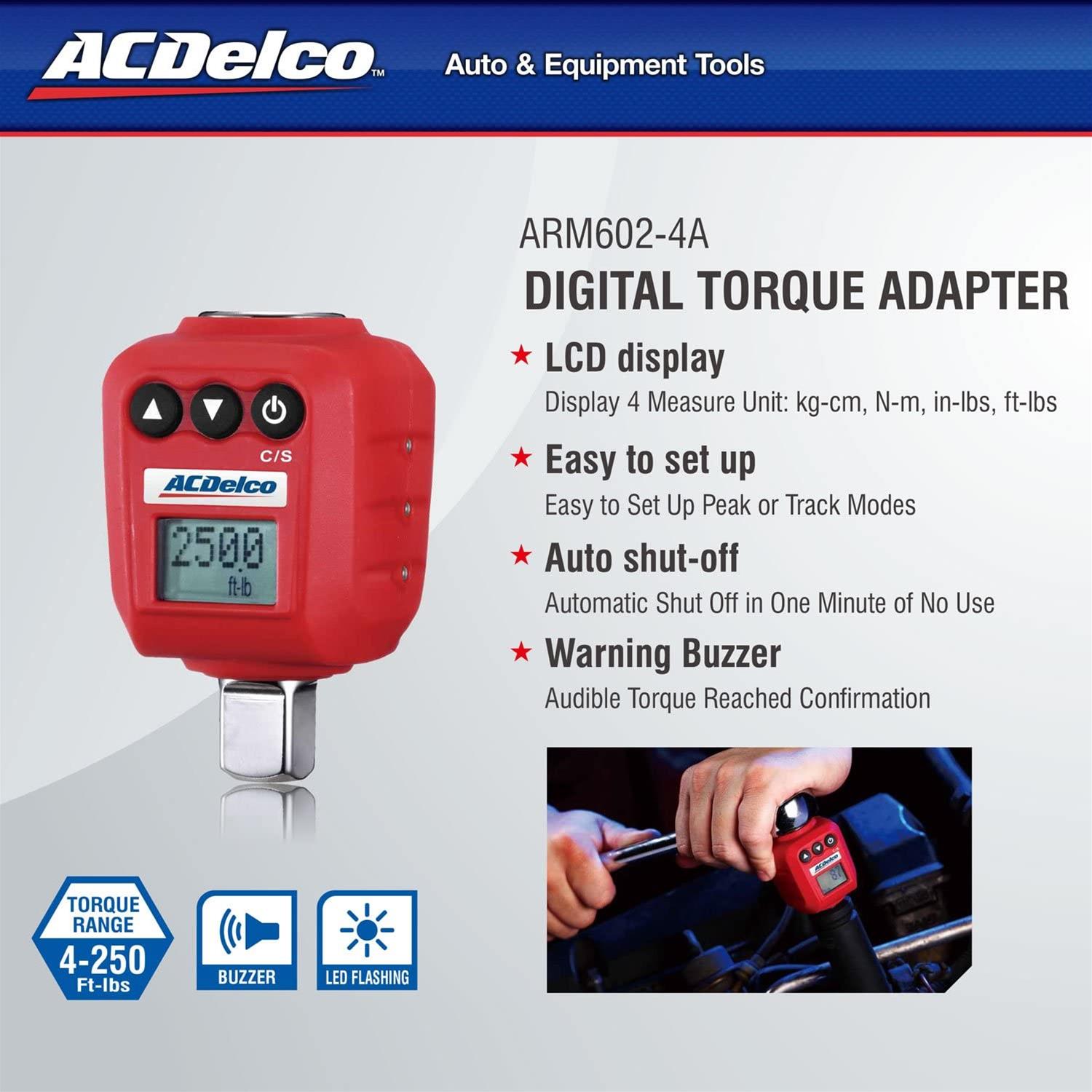 ACDelco Tools ARM6024A ACDelco Tools Digital Torque Adapters Summit