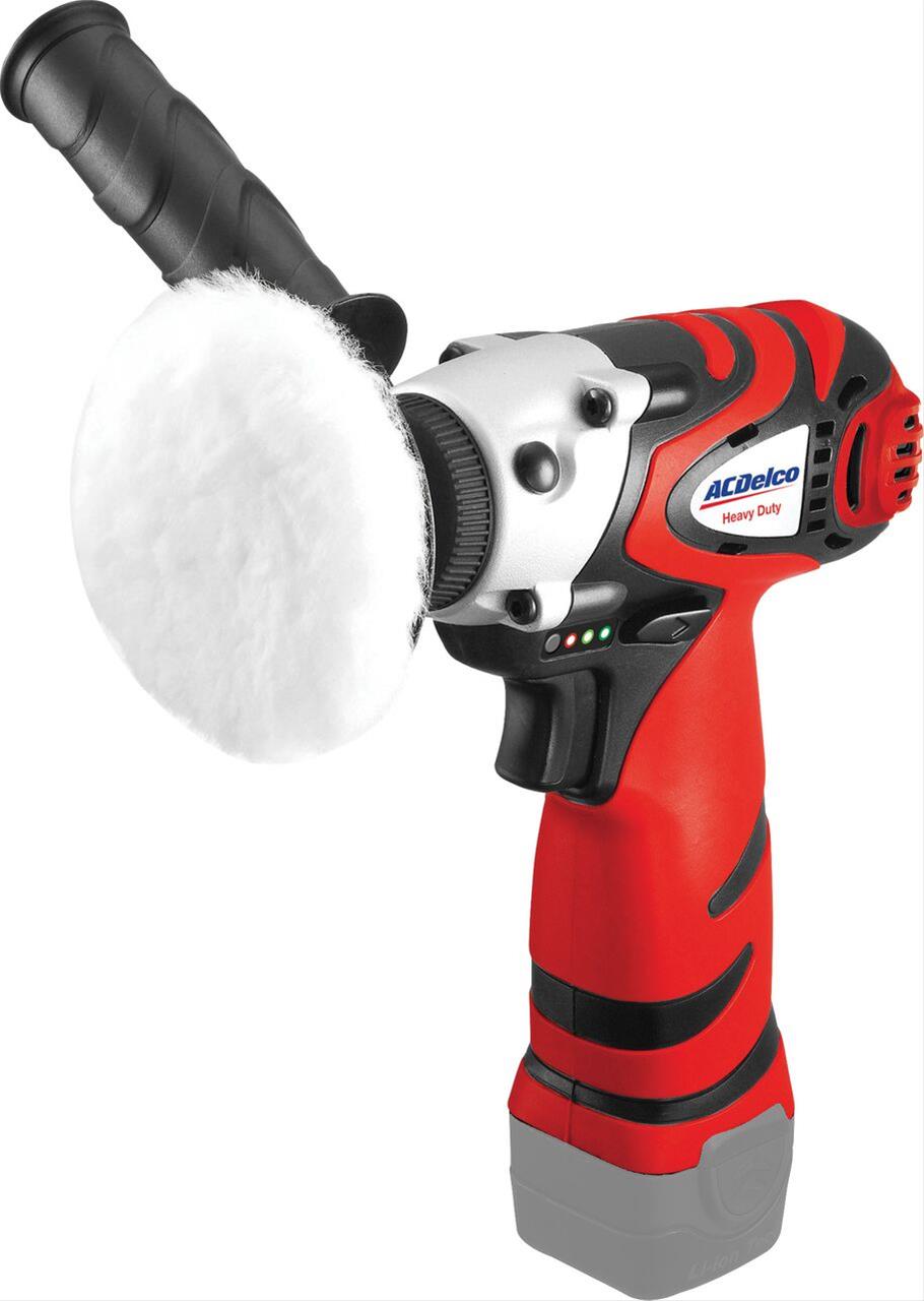 Acdelco Tools Ars1210R Li-Ion 12V Mini Polisher With Headlight Restoration System, 3-Inch (4716872173648)