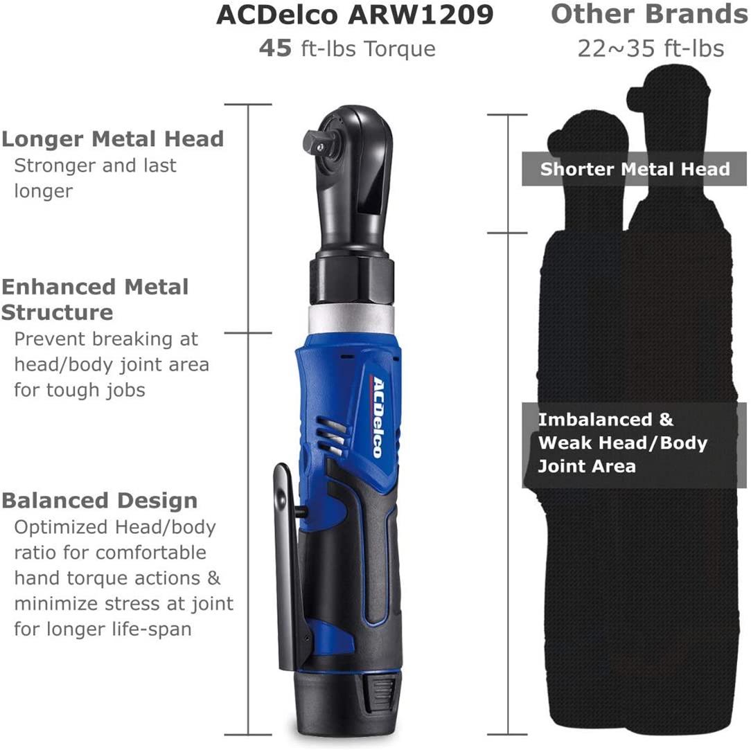 ACDelco ARW1209 充電式ラチェットレンチ【野田愛宕店】【店頭取引限定】【中古】IT68O8YK3RJO ACDelco Tools ARW1209-K92 ACDelco Tools G12 Series 12 V Cordless