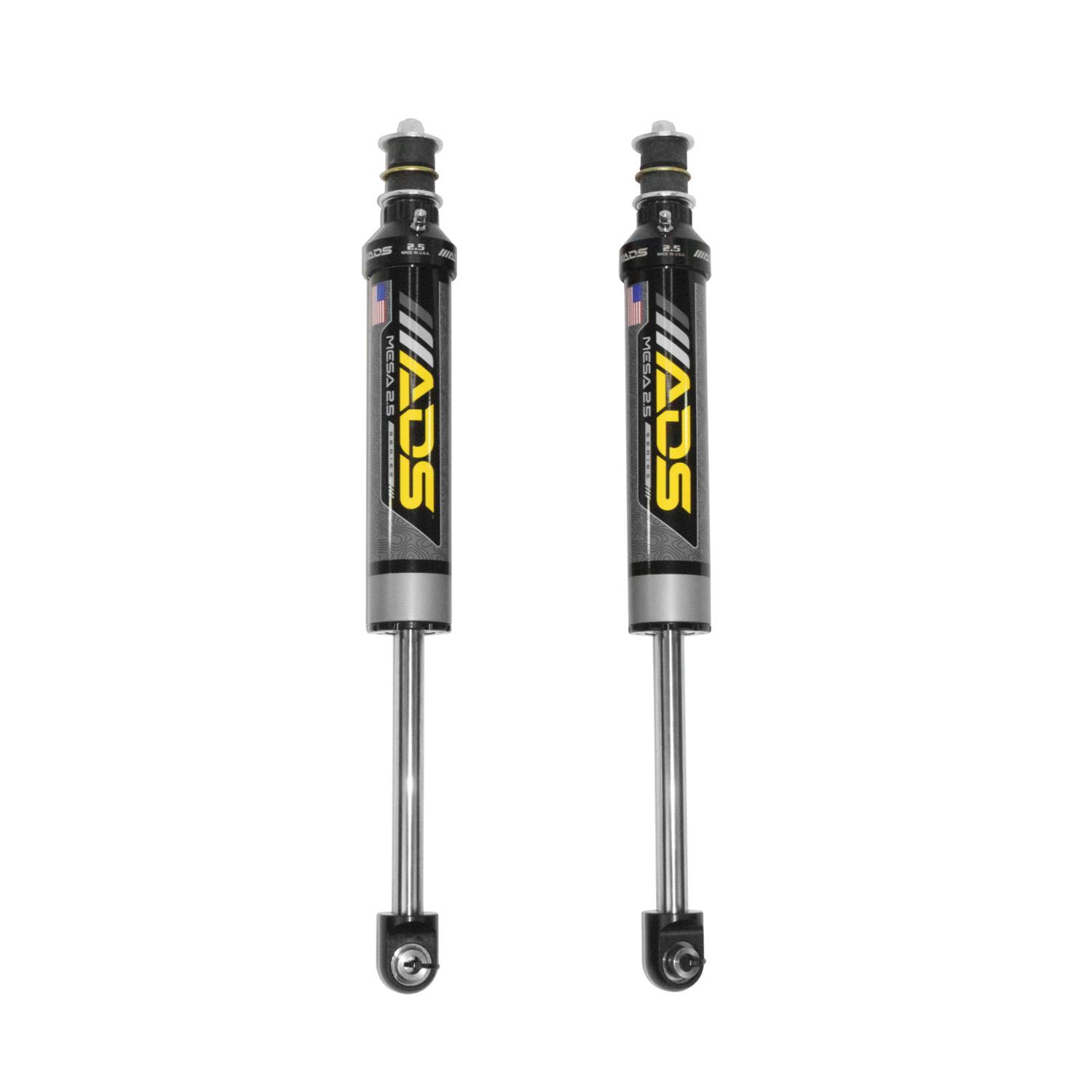 ADS MESA 2.5 Series Shocks 100ADS-10113 Shock Absorber, 2.5, 24.50 in. Extended, 15.50 in. Compressed, 9.00 in. Stroke, Toyota, Rear, Pair thumbnail 4