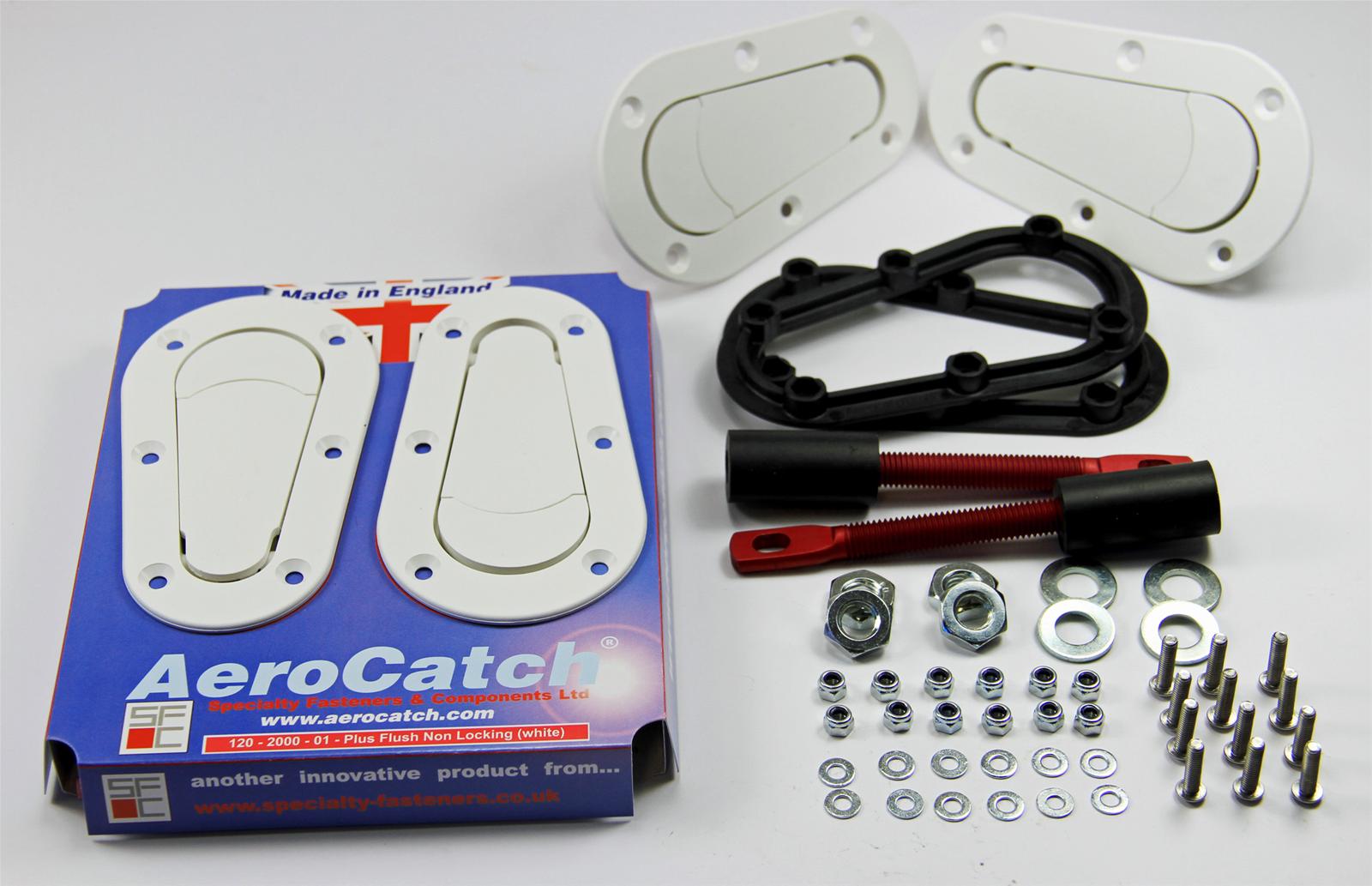 AeroCatch 120200001 AeroCatch 120 Series Plus Flush Mount Hood Pins