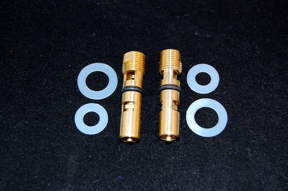 AED Needle and Seats 5110 Seats, Viton®, 0.110 in. Seat, Holley, Center-Hung Floats, Pair