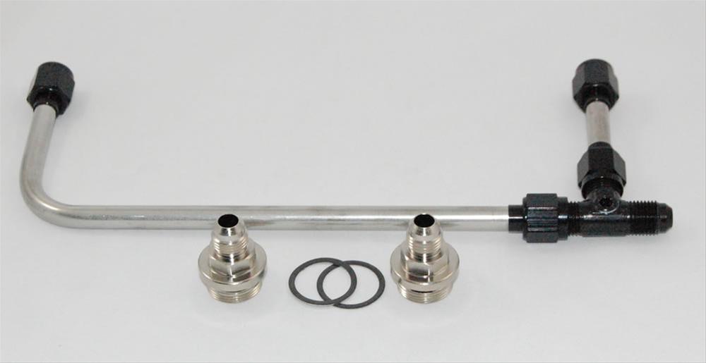 AED Performance 60945BK AED Stainless Fuel Line Kits Summit Racing