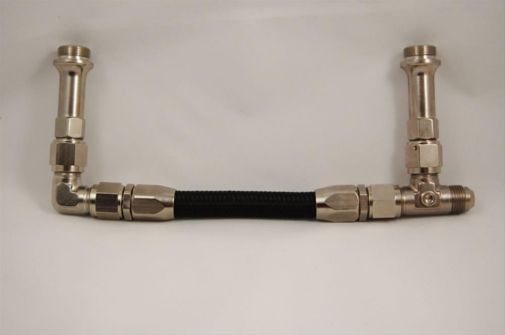 AED Performance 6095EB AED Braided Fuel Line Kits Summit Racing