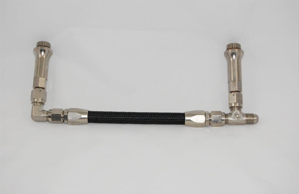 AED Performance 6097UEB AED Braided Fuel Line Kits Summit Racing