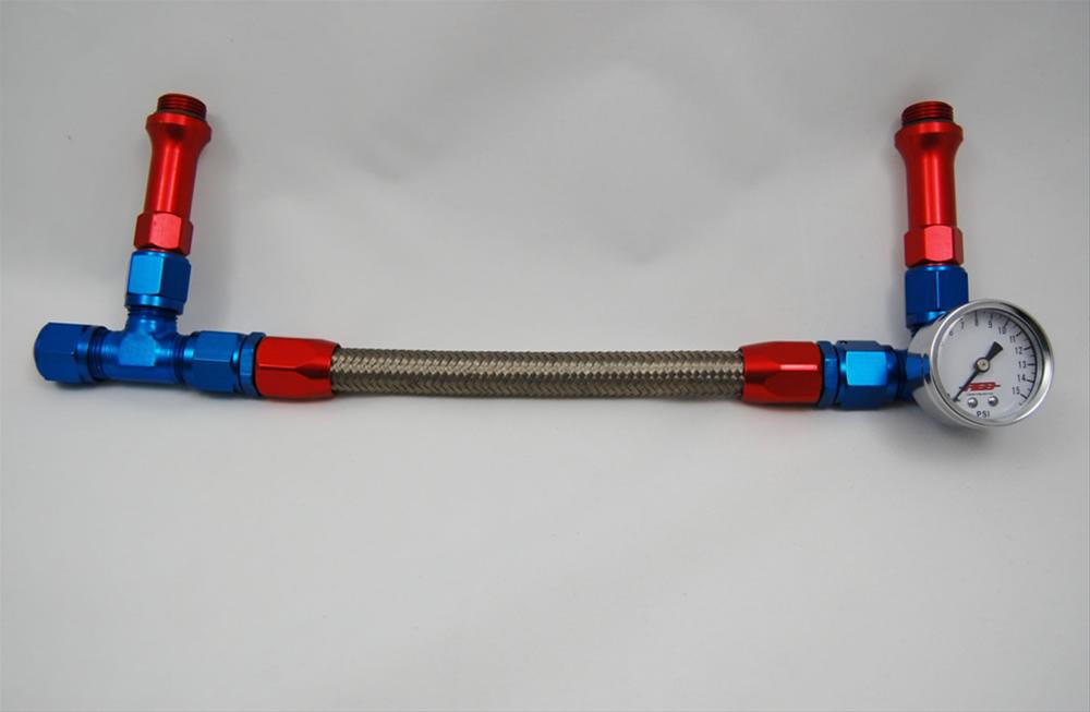 AED Performance 6096U AED Braided Fuel Line Kits Summit Racing