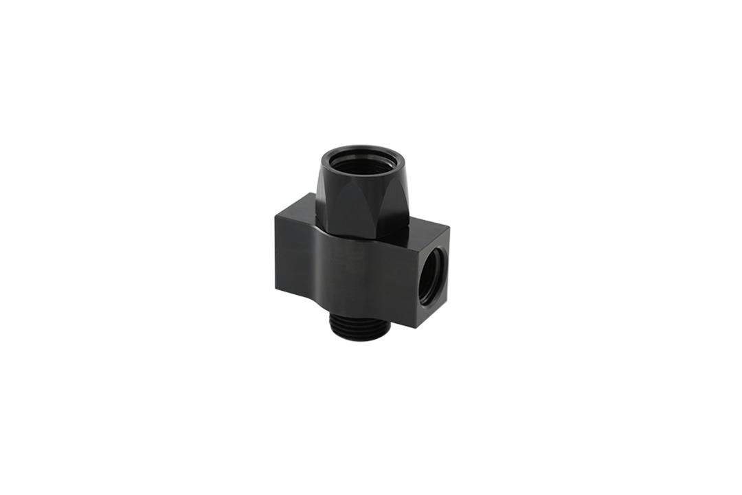 Aeromotive Y Fittings 11711 Block, 2x AN-08 (Fits 11105, 11107)