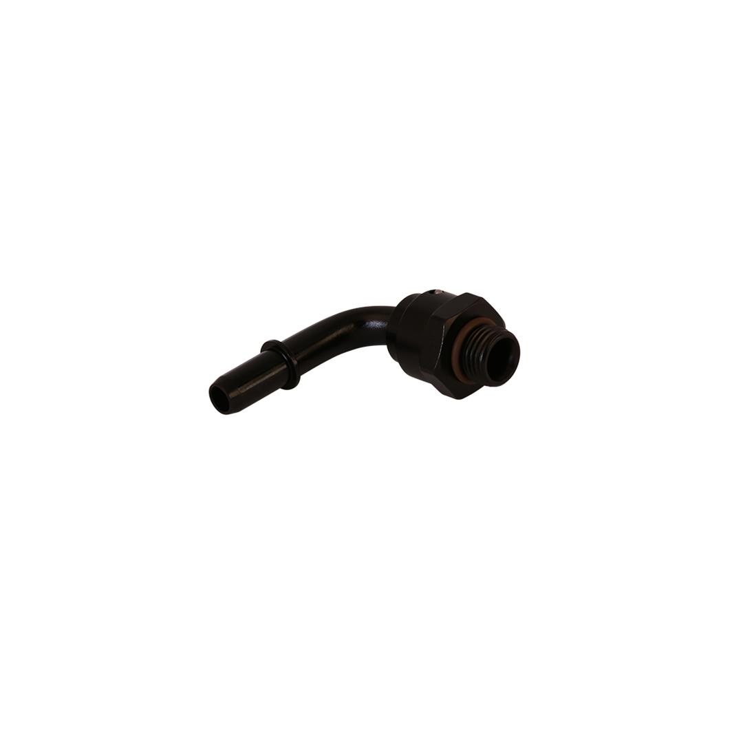 Aeromotive Fitting - AN-06 - 90 Degree - 3/8 Male Quick Connect thumbnail 2