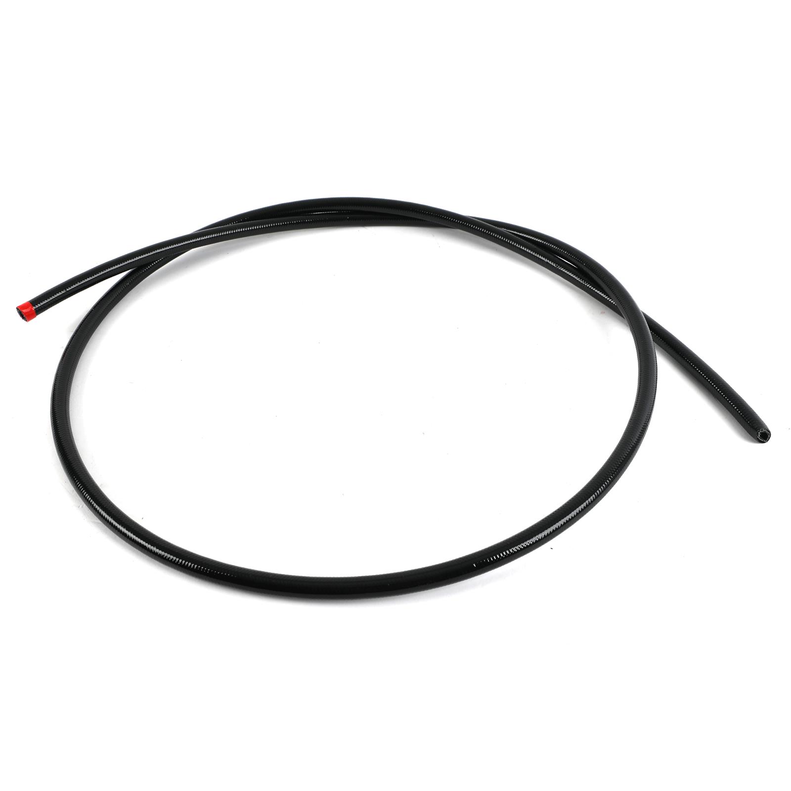 Aeromotive PTFE SS Braided Fuel Hose - Black Jacketed - AN-06 x 4ft