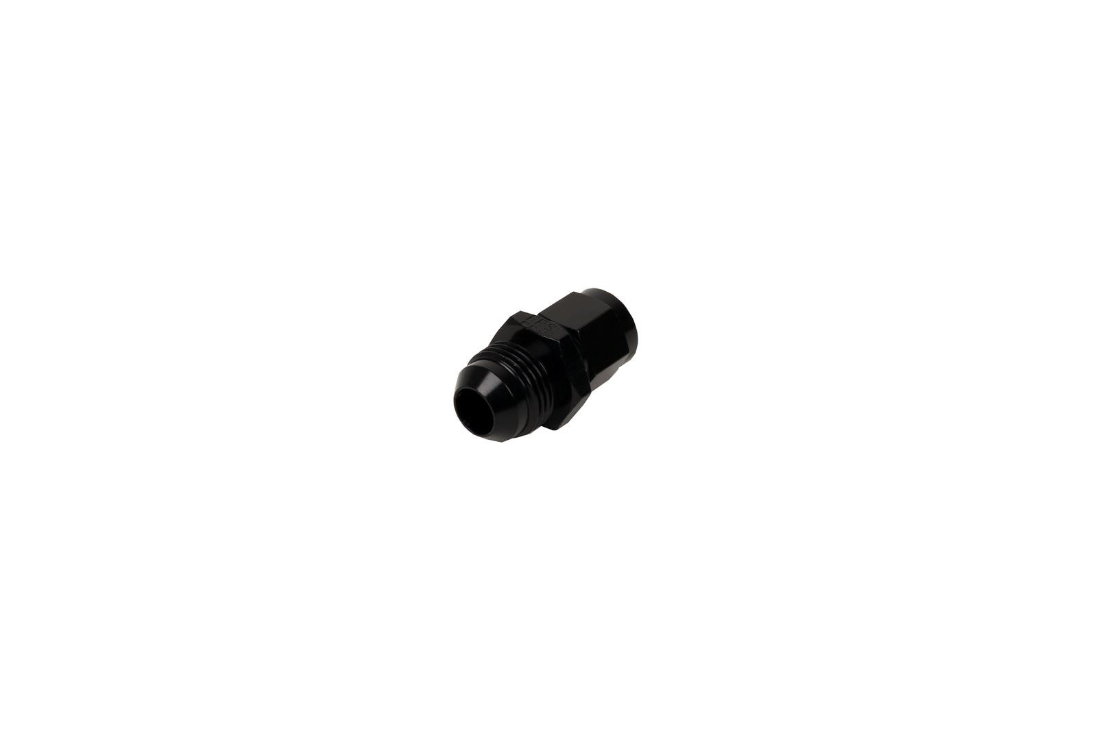 Aeromotive Fitting Female AN-06 to Male AN-08 Flare Black