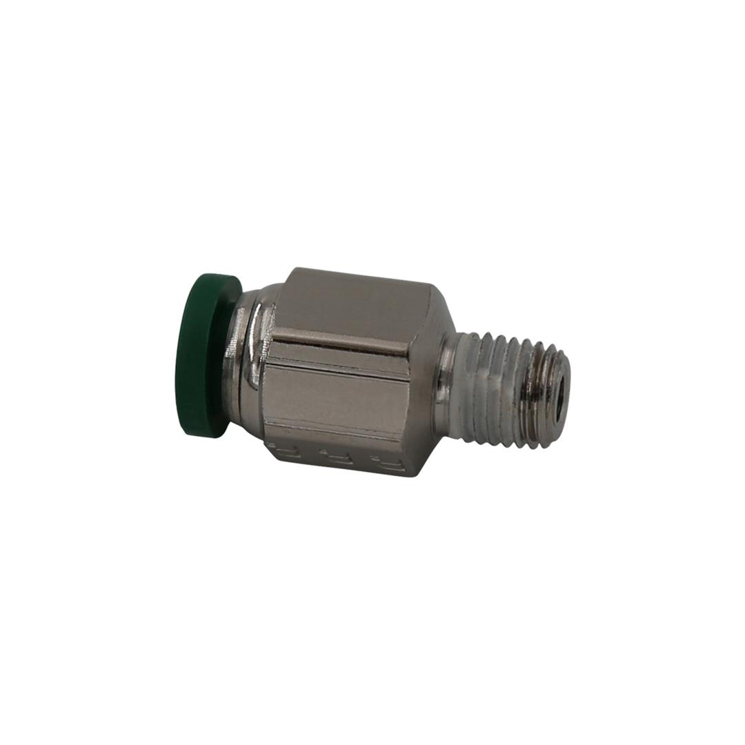 Aeromotive Union Reducers 15699 Fittings and Adapters, Reducers, Straight, Aluminum, Natural, 1/16 in. NPT Male NPT, 1/4 in. Female, Each thumbnail 6