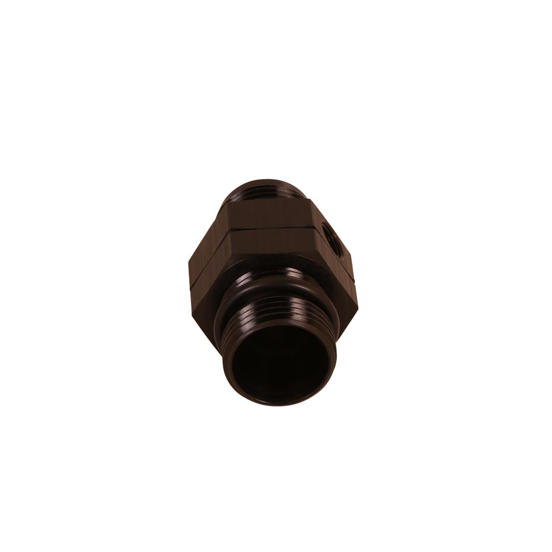 Aeromotive AN O-Ring Adapter Fittings 15742 and Adapters, Fittings, Swivel, Straight, Aluminum, Black Anodized, -12 O-ring Male O-ring, -12 Male AN, Each thumbnail 2